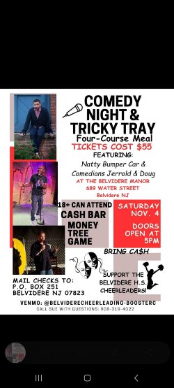 BHS Cheerleading Comedy Night/Tricky Tray